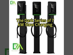 La série sombre de la recharge lente de 7 kW