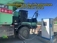 Station de recharge de véhicules électriques à courant continu à quatre canons de 120 kW à 160 kW