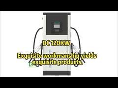 400A IP54 Stations de recharge intelligentes pour voitures électriques publiques avec quatre canons