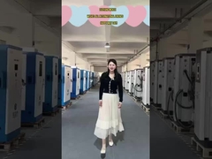 60 kW/80 kW/120 kW/160 kW pile de recharge en courant continu à double canon intégrée / pile de recharge pour véhicules électriques