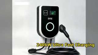 Chargeur EV standard NEMA 7 KW, EVSE portable et mural