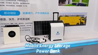 Chargeur EV portable sur roues : solution de stockage d'énergie extérieure 220 V