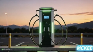 Chargeur rapide DC EV avec écran tactile de 10 pouces