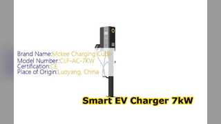 Chargeur AC intelligent 7 kW pour maison, garage, véhicule électrique