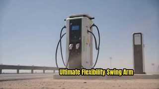 Chargeur EV à bras oscillant phare