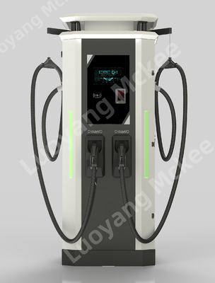 120kw DC pile de recharge rapide avec écran LCD station de recharge commerciale DC Ev