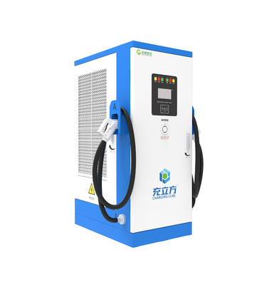 Un bon prix. Station de recharge de véhicules électriques commerciaux publics de 60 kW avec paiement par carte de crédit en ligne