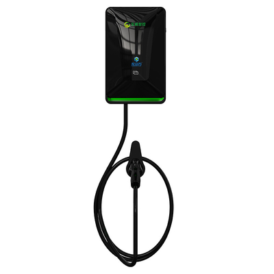 Un bon prix. Point de recharge de voiture 7kw Black Wallbox Utilisation à domicile Affichage à cristaux liquides Démarrer en ligne