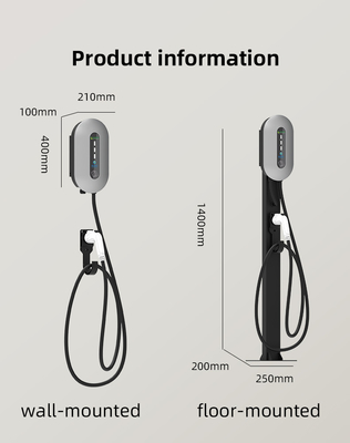 Un bon prix. 50 Hz 220 V 7 kW 32 A Chargeur électrique à courant alternatif couvre toutes les zones de signal Chargement intelligent en ligne