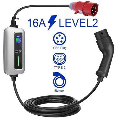 Un bon prix. Chargeur Ev de phase 3 intelligent de 11 kW de type 2 régulation du débit piles de charge retardées en ligne
