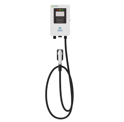 Un bon prix. 7.2KW 11KW 22KW pile de recharge à courant alternatif pour véhicules électriques muraux / post-type en ligne