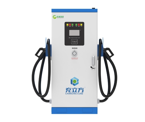 Un bon prix. 60 kW/80 kW/120 kW/160 kW pile de recharge en courant continu à double canon intégrée / pile de recharge pour véhicules électriques en ligne