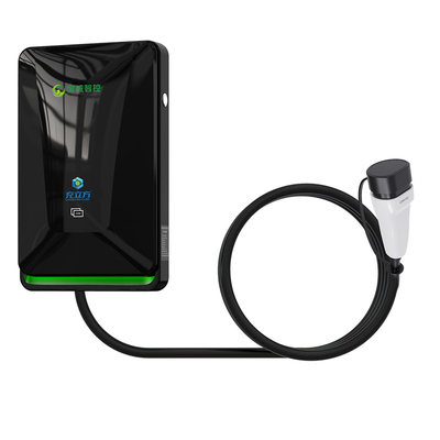 7KW 11KW 21KW pile de recharge de véhicule électrique noir monté sur le mur