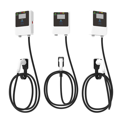 Un bon prix. 220V/7KW/32A Chargeur de véhicule électrique blanc monté au mur / post-type en ligne