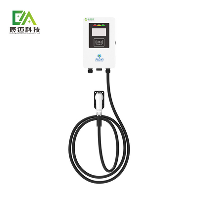 Mckee 7KW 11KW 21KW Plaque de recharge à courant alternatif pour véhicule électrique à canon unique montée sur le mur