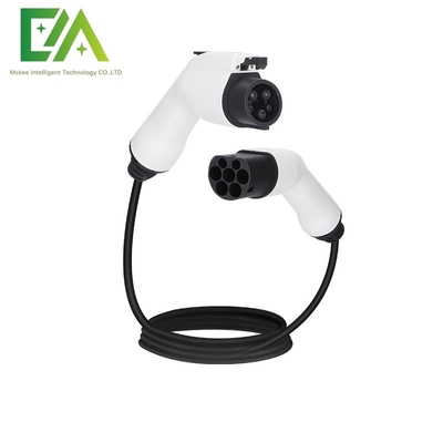 Type 2 16A / 250V prise de charge pile double chargeur de pistolet chargeur de tête de pistolet chargeur de voiture pile de chargeuse de courant alternatif haute puissance extérieure