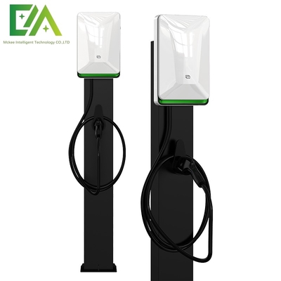 Un bon prix. 7KW 11KW 21KW Colonne blanche de perle / type plancher pistolet unique Véhicule électrique pile de charge AC en ligne