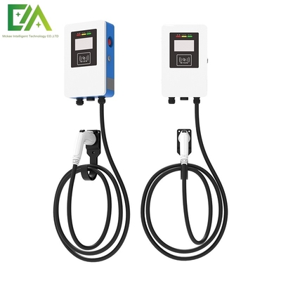 Un bon prix. 7KW 11KW 22KW Véhicule électrique mural bleu et blanc Single Gun AC Chargeur/chargeur portable en ligne