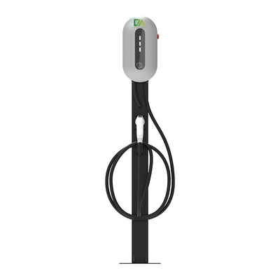Un bon prix. 7KW 11KW 22KW Colonne d'argent Type pistolet unique Véhicule électrique en ligne
