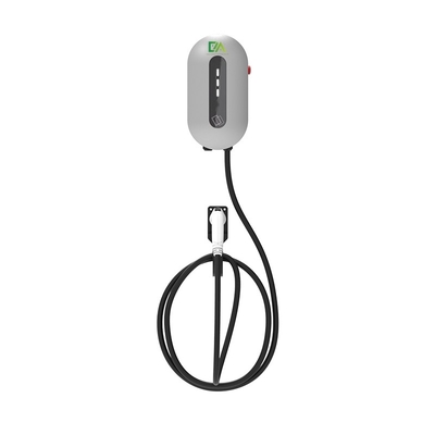 Accueil 22KW Chargeur de véhicule électrique murale en argent EV GBT 7KW 11KW Station de charge de véhicule électrique