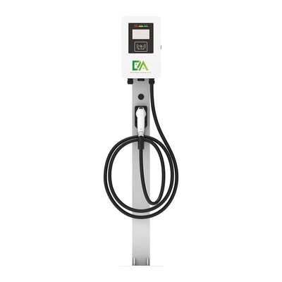 Un bon prix. Accueil 7KW 11KW 22KW 32A Colonne blanche Type pistolet unique Véhicule électrique en ligne