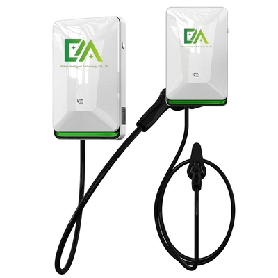 Un bon prix. 7KW 11KW 22KW Colonne d'argent Type pistolet unique Véhicule électrique en ligne