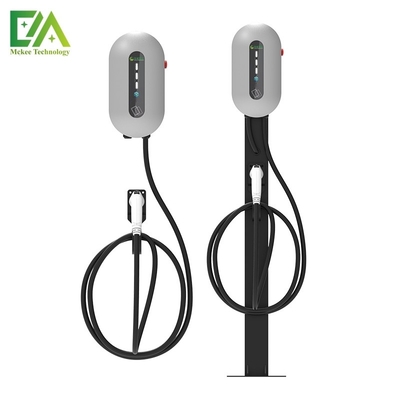 Un bon prix. Série Angel Silver Angel 7KW/11KW/22KW Pièces de recharge AC verticales montées sur le mur pour véhicules électriques en ligne
