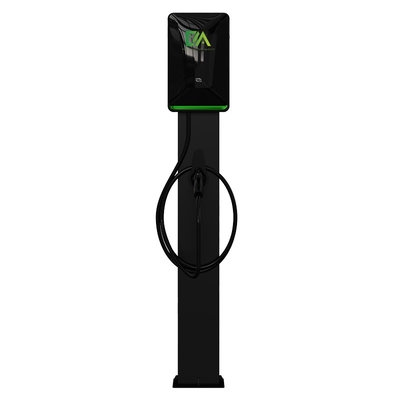 Un bon prix. 7KW 11KW 22KW Colonne blanche de perle / Pôle de recharge à courant alternatif de véhicule électrique à canon unique au sol en ligne