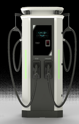 Un bon prix. 32A pile de recharge standard européenne pistolet de recharge EVSE triphasé étanche à l'eau et à la protection contre la foudre avec écran LCD en ligne