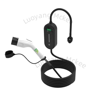 Cable de charge de voiture électrique portable EV Type 2 16A 5M 3.68kw Cable de charge de voiture électrique réglable Chargeur de voiture électrique avec écran