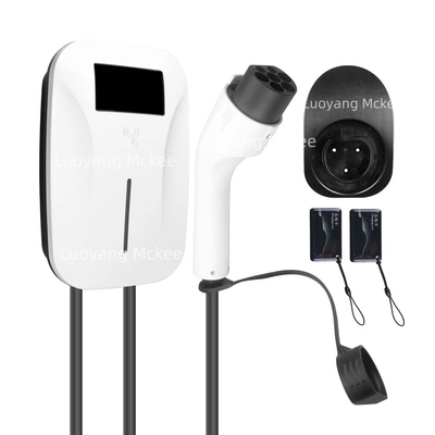 Un bon prix. Vente en gros à colonne murale 7kw pile de recharge à courant alternatif à phase unique avec pôle pour la recharge d'énergie de voiture recharge de véhicule électrique en ligne