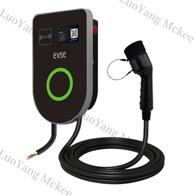 Un bon prix. Borne de recharge rapide pour véhicule électrique, 7kW, 14kW, 22kW, en forme de U, avec prise de type 1, niveau 2 en ligne