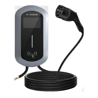 Un bon prix. Mode 3 22 kW 3 phases Chargeur européen standard pour véhicules électriques de type 2 Station de recharge pour véhicules électriques Boîte murale Station de recharge électrique en ligne