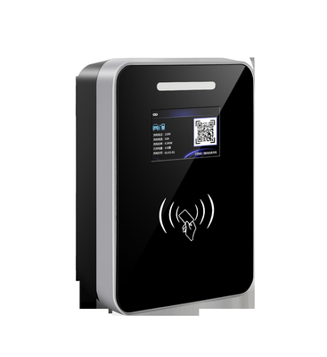 Borne de recharge pour véhicule électrique IP54 Type 2 7KW 32A, boîtier mural UE, avec carte RFID