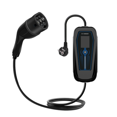 Chargeur portable embarqué pour véhicules électriques domestiques de type 2, 3 phases, 22 kW, stations de recharge rapide 32 A