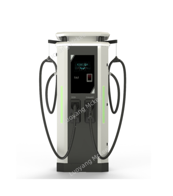 Un bon prix. 60 kW/80 kW/120 kW/160 kW pile de recharge en courant continu à double canon intégrée / pile de recharge pour véhicules électriques en ligne