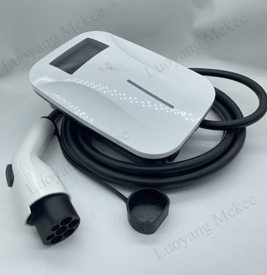 Un bon prix. Chargeur de boîte murale Mckee 7KW avec conception de protection UV et support de carte de crédit pour la recharge de voiture électrique à domicile en ligne