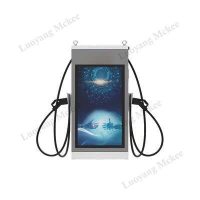 Un bon prix. Borne de recharge rapide EV 60kW HD 55 pouces pour la publicité d'affichage numérique, station de recharge publique commerciale pour parking d'entreprise en ligne