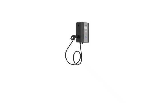 Chargeur de véhicules électriques à courant alternatif mural de 7 kW avec écran tactile couleur complet de 4,3 pouces et protection IP55 pour véhicules électriques de type 1