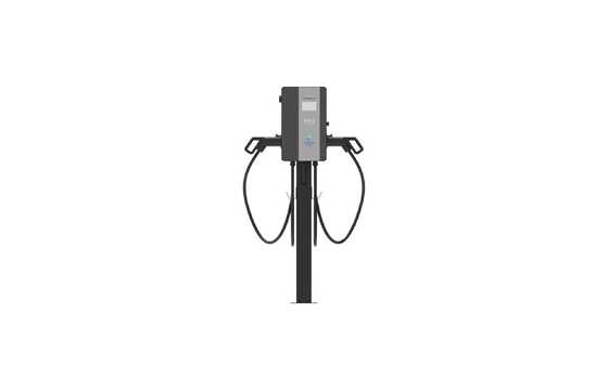 Un bon prix. Chargeur de véhicules électriques à courant alternatif à double canon de 22 kW, adapté à une utilisation en intérieur et en extérieur, avec protection contre la surcharge et le court-circuit en ligne