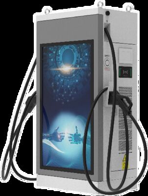 Un bon prix. Cette station de recharge rapide de 60 kW DC est conçue pour les véhicules à énergie nouvelle, équipée de connecteurs de recharge et d'un écran publicitaire couleur de 55 pouces.Il est équipé d'un système d'étanchéité IP54 en ligne