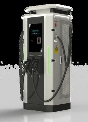 Un bon prix. Chargeur rapide CC 120 kW pour véhicules électriques avec connecteurs à double bras oscillant et écran haute luminosité de 7 pouces en ligne