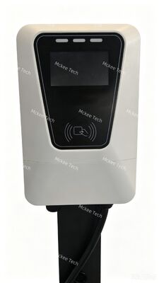 plancher 7kW tenant le chargeur 32A à C.A. EV opération de facturation de la carte QR d'écran tactile de 4,3 pouces