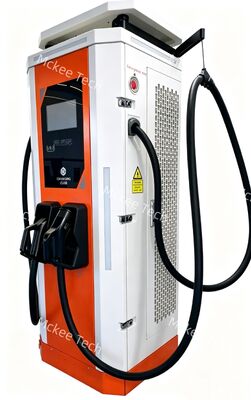 Chargeur de 120 kW avec grand écran tactile intelligent, structure durable, idéal pour les stations de recharge commerciales multi-scénarios