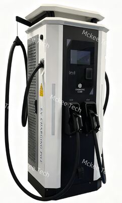 Commercial préférée 60kW piles de recharge en courant continu à bras pivotant High Efficiency & Low Power Consumption, équipement de recharge rapide rentable