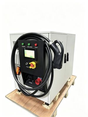 Système de stockage d'énergie portable de 65 kWh, chargeur mobile DC EV de 60 kW | IP54 Protégé