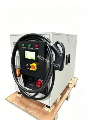 Station de recharge mobile EV Power 60 kW, chargeur de stockage d'énergie portable 65 kWh avec protection IP55