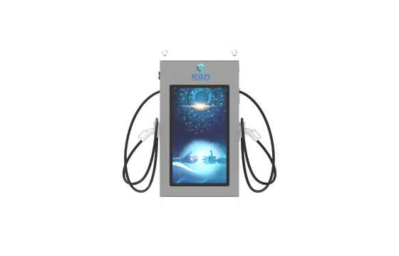 Un bon prix. Borne de recharge pour VE commerciale avec écran publicitaire | Solution à double revenu pour les opérateurs de stations de recharge En ligne