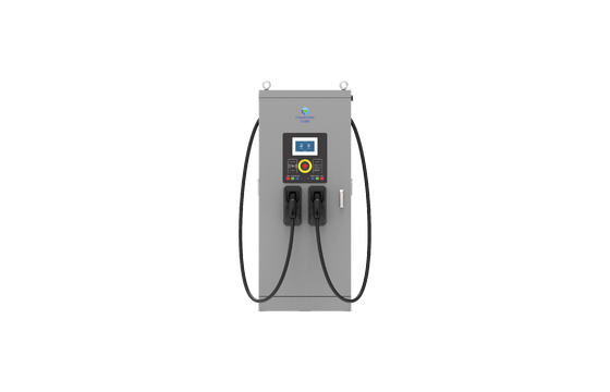 Chargeur rapide DC extérieur norme européenne | Équipement de recharge DC à écran tactile de 7 pouces fonctionnant avec carte IC