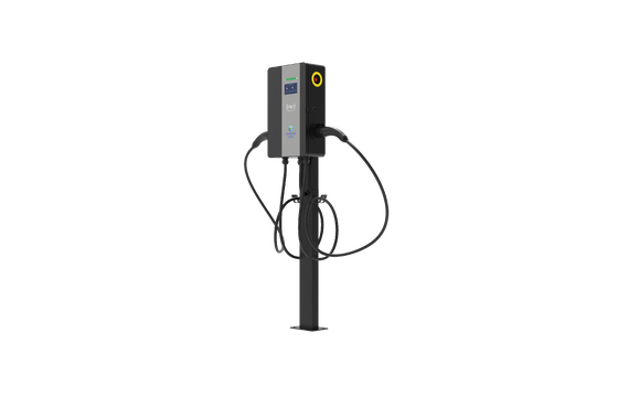Un bon prix. Résistant aux intempéries, à l'extérieur, à l'Union européenne, à double canon, à piédestal, chargeur AC, écran tactile de 4,3 pouces, pile de recharge exploitable commercialement avec multipaiement En ligne